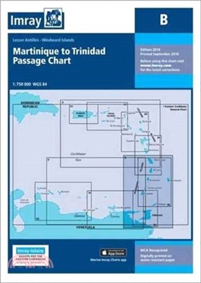 Imray Chart B：Martinique to Trinidad Passage Chart