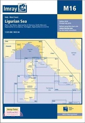 Imray Chart M16：Ligurian Sea