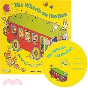 The Wheels on the Bus Go Round and Round (1平裝+1CD)(英國版) 廖彩杏老師推薦有聲書第1週