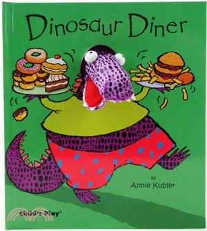 Dinosaur Diner (精裝)－Finger Puppet Books | 拾書所