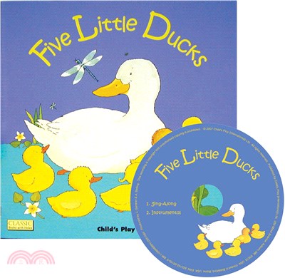 Five Little Ducks (1平裝+1CD)(韓國JY Books版) Saypen Edition 廖彩杏老師推薦有聲書第9週