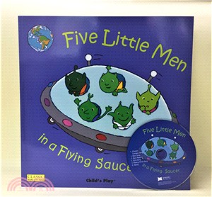 Five Little Men In A Flying Saucer (1平裝+1CD)(韓國JY Books版) Saypen Edition 廖彩杏老師推薦有聲書第4週