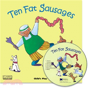 Ten Fat Sausages (1平裝+1CD)(韓國JY Books版) Saypen Edition 廖彩杏老師推薦有聲書第7週