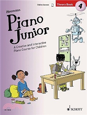 PIANO JUNIOR THEORY BOOK 4 VOL 4