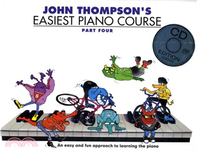 John Thompson's Easiest Piano Course：Part Four (Book And CD)