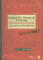 Essential Research Findings in Counselling and Psychotherapy ─ The Facts are Friendly