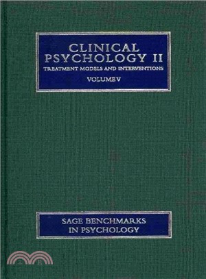 Clinical Psychology II ― Treatment Models and Interventions