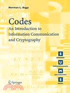 Codes: An Introduction to Information Communication and Cryptography