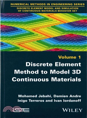 Discrete Element Method To Model 3D Continuous Materials