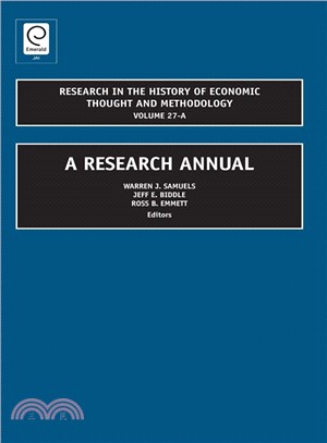 Research in the History of Economic Thought and Methodology: A Research Annual