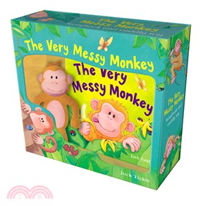 The very messy monkey :storybook and cuddly toy.