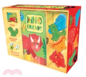 Dino Friends Wooden Toy Set