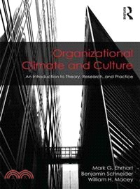 Organizational Climate and Culture ─ An Introduction to Theory, Research, and Practice