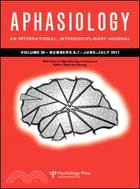 Aphasiology ─ An International, Interdisciplinary Journal; 40th Clinical Aphasiology Conference June-July 2011
