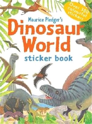 Dinosaur World Sticker Book | 拾書所