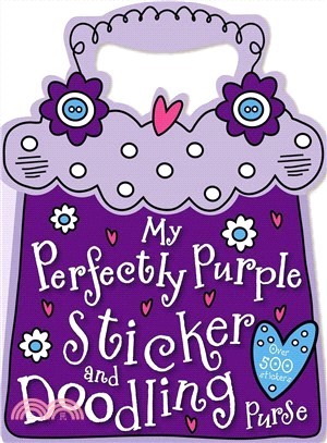 My Perfectly Purple Sticker and Doodling Purse