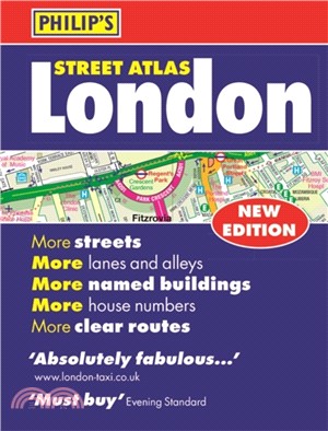 Philip's Street Atlas London：Mini Paperback Edition