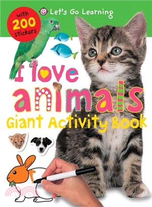 I Love Animals (Let's Go Green Giant Activity Books)