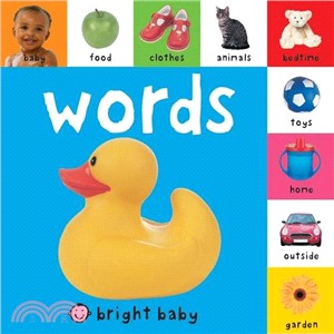 Words (Bright Baby Lift-the-tab Books)