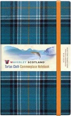 Blue Loch Waverley Tartan Notebook/Journal: Large: 21 x 13cm