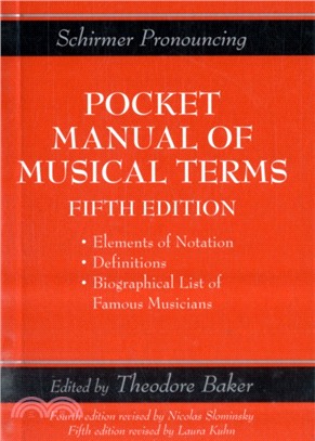 Schirmer's Handy Book of Musical Terms and Phrases