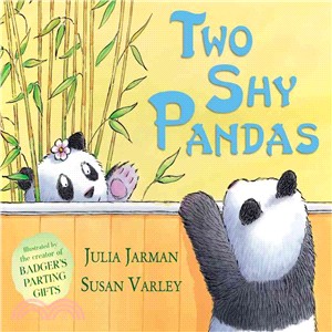 TWO SHY PANDAS /