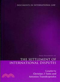 The Settlement of International Disputes