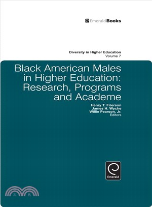 Black American Males in Higher Education ― Research, Programs and Academe