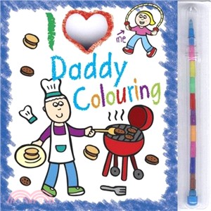 I LOVE DADDY COLOURING