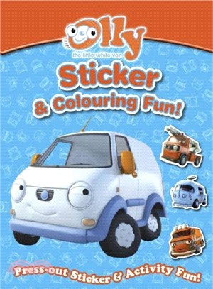Olly The White Van: Olly and Friends, Sticker Colouring
