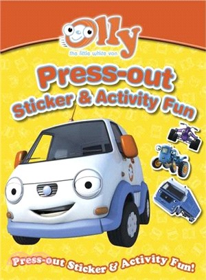 Olly The White Van:Busy Days with Olly, Press, play and Sticker