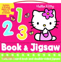 Hello Kitty Book and Jigsaw: 123 (Book & Floor Jigsaw Puzzle)