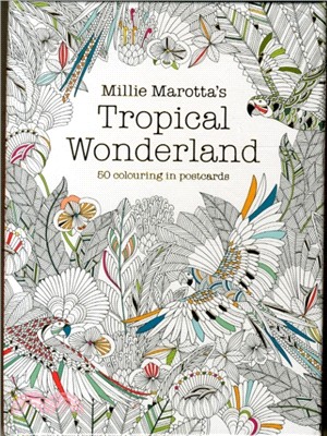 Millie Marotta's Tropical Wonderland Postcard Box : 50 beautiful cards for colouring in : 12