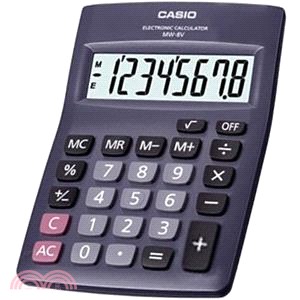 卡西歐CASIO MW-8V計算機-黑