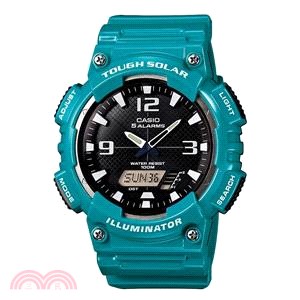 卡西歐CACIO AQ-S810WC-3A手錶 藍綠