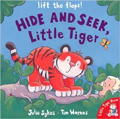 Hide Seek Lit Tiger Brd/Flp
