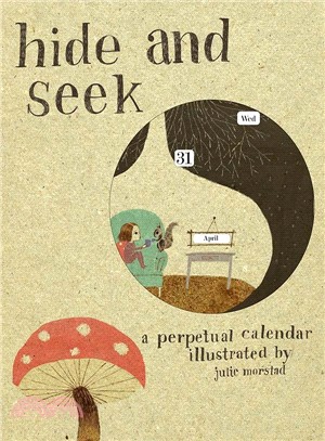Hide and Seek Perpetual Calendar