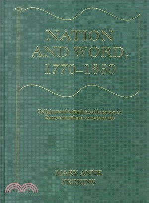 Nation and Work, 1770-1850 ― Religious and Metaphysical Language in European National Consciousness