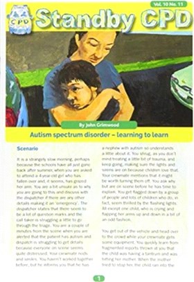 Vol 10, Issue 11：Autism Spectrum Disord