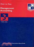 Management Accounting Level 3