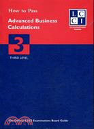 ADVANCED BUSINESS CALCULATIONS 3