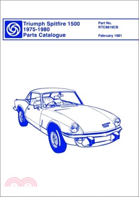 Triumph Parts Catalogue: Spitfire 1500 (75+)