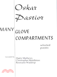 Many Glove Compartments ― Selected Poems