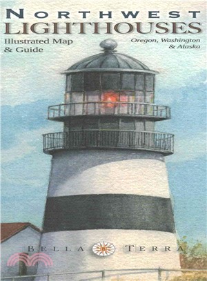 Northwest Lighthouses Illustrated Map & Guide