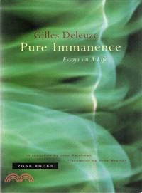 Pure Immanence ─ Essays On A Life