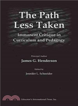 The Path Less Taken ― Immanent Critique in Curriculum and Pedagogy