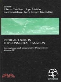 Critical Issues in Environmental Taxation