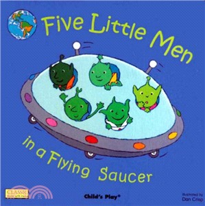 Five Little Men in a Flying Saucer (平裝) 廖彩杏老師推薦有聲書第4週