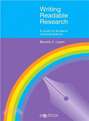 Writing Readable Research ─ A Guide for Students of Social Science