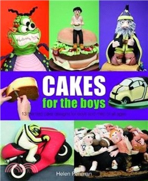 Cakes for the Boys：13 Themed Cake Designs for Boys and Men of All Ages